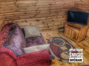TV o dispositivi per l'intrattenimento presso Apartmani Smigic Divcibare