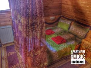 Area soggiorno di Apartmani Smigic Divcibare