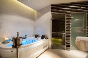 Kúpeľňa v ubytovaní Sandra Spa Karpacz & Aquapark