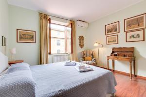 Posteľ alebo postele v izbe v ubytovaní Rome as you feel - Luxury Cappellari Apartment