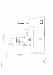 The floor plan of B&B Baratoff