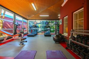 Fitness centrum a/nebo fitness zařízení v ubytování My Home Apart