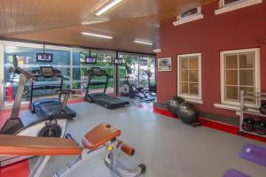 Fitness centrum a/nebo fitness zařízení v ubytování My Home Apart
