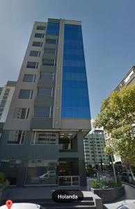 Budova, kde se aparthotel nachází
