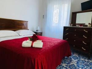 Postel nebo postele na pokoji v ubytování Dolci Ricordi