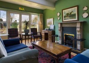 Predel za sedenje v nastanitvi The Dunraven, Adare