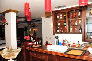 Saló o bar de Hotel Gogos - Meteora Panorama Retreats, Kastraki