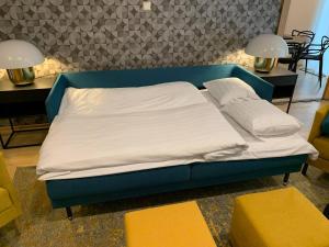 Postel nebo postele na pokoji v ubytování Tallinn City Apartments Roosikrantsi