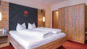 Posteľ alebo postele v izbe v ubytovaní Panorama Appartements