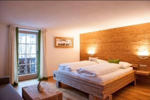 Posteľ alebo postele v izbe v ubytovaní Appartement Omeshorn anno 1593