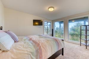 Postel nebo postele na pokoji v ubytování Coastal Comfort