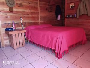 Postel nebo postele na pokoji v ubytování Las Herraduras