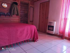 Postel nebo postele na pokoji v ubytování Las Herraduras