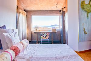 Posteľ alebo postele v izbe v ubytovaní Villa Urania + 37 fotografií