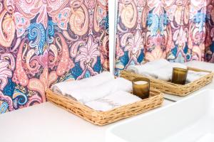 Posteľ alebo postele v izbe v ubytovaní Villa Urania