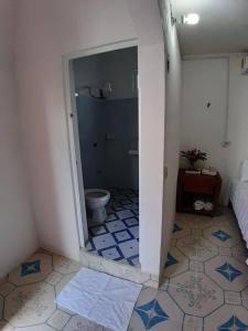 Koupelna v ubytování Habitaciones Chiquil Ha