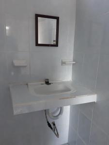 Koupelna v ubytování Habitaciones Chiquil Ha