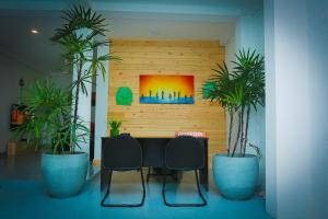 Posezení v ubytování Kanada House Unawatuna