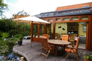 Zahrada ubytování Villa Monique
