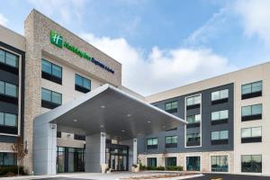 a rendering of a hospital building at Holiday Inn Express & Suites - Romeoville - Joliet North, an IHG Hotel in Romeoville