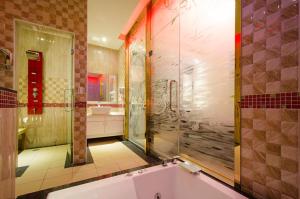 Koupelna v ubytování Zheng Yi Classic Hotel & Motel