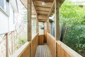 Zahrada ubytování Chojuyu Hakone