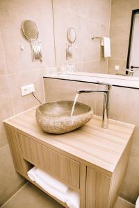 Ein Badezimmer in der Unterkunft Bernstein Salzlandcenter