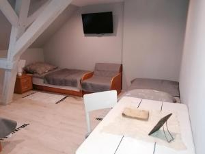 Posezení v ubytování Agroturystyka Siedlisko pod dębami