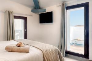 Ein Bett oder Betten in einem Zimmer der Unterkunft Hostal Altea House