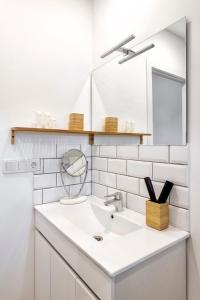 Ein Badezimmer in der Unterkunft Hostal Altea House