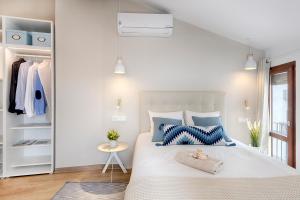 Ein Bett oder Betten in einem Zimmer der Unterkunft Hostal Altea House