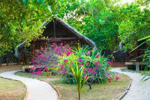 Zahrada ubytování Ganesh Garden Beach Cabanas