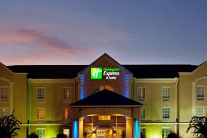 a hotel with a sign on the front of it at Holiday Inn Express & Suites Orangeburg, an IHG Hotel in Orangeburg