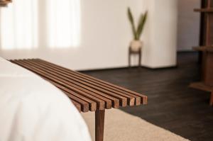 A bed or beds in a room at Casa Boumort