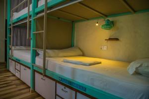 Ένα ή περισσότερα κρεβάτια σε δωμάτιο στο Hostel Nepal Pvt Ltd