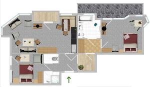 The floor plan of Mehlerhof