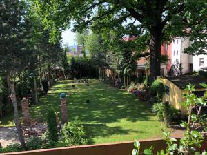 Zahrada ubytování Pension Bloo Tomato