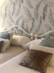 A bed or beds in a room at Ses llimoneres