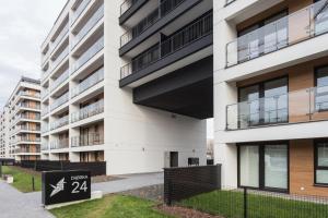 Budynek, w którym mieści się apartament