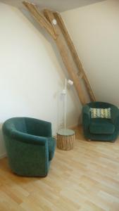 Posezení v ubytování Chambres d'hotes le Matou Roux