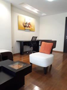 Posezení v ubytování Misuitehotel La Carolina Quito