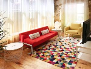 Posezení v ubytování Downtown Romance - Location - Comfort - Style