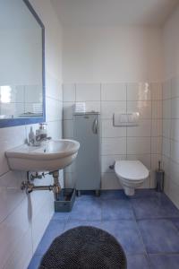 Koupelna v ubytování Tolles Einfamilienhaus nahe dem Bodensee