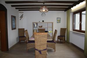 Χώρος καθιστικού στο Ferienhaus Charlotte