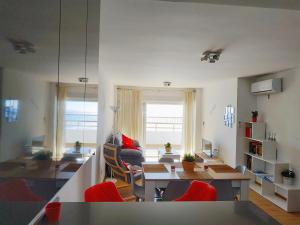 Posezení v ubytování Apartamento Cruise Views