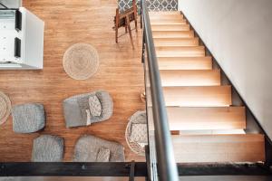 Istumisnurk majutusasutuses Luxusloft Timeout with private Spa