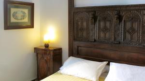 Postel nebo postele na pokoji v ubytování Cortijo Urrá Manor House, Sorbas