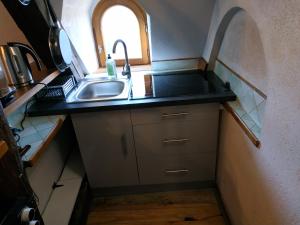 Кухня или мини-кухня в Appartement château Uriage-Chamrousse
 +27 фотографий