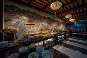 Restaurant ou autre lieu de restauration dans l'établissement Thanh Binh Central Hotel