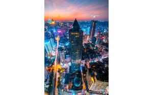 贵阳景观或在酒店看到的城市景观